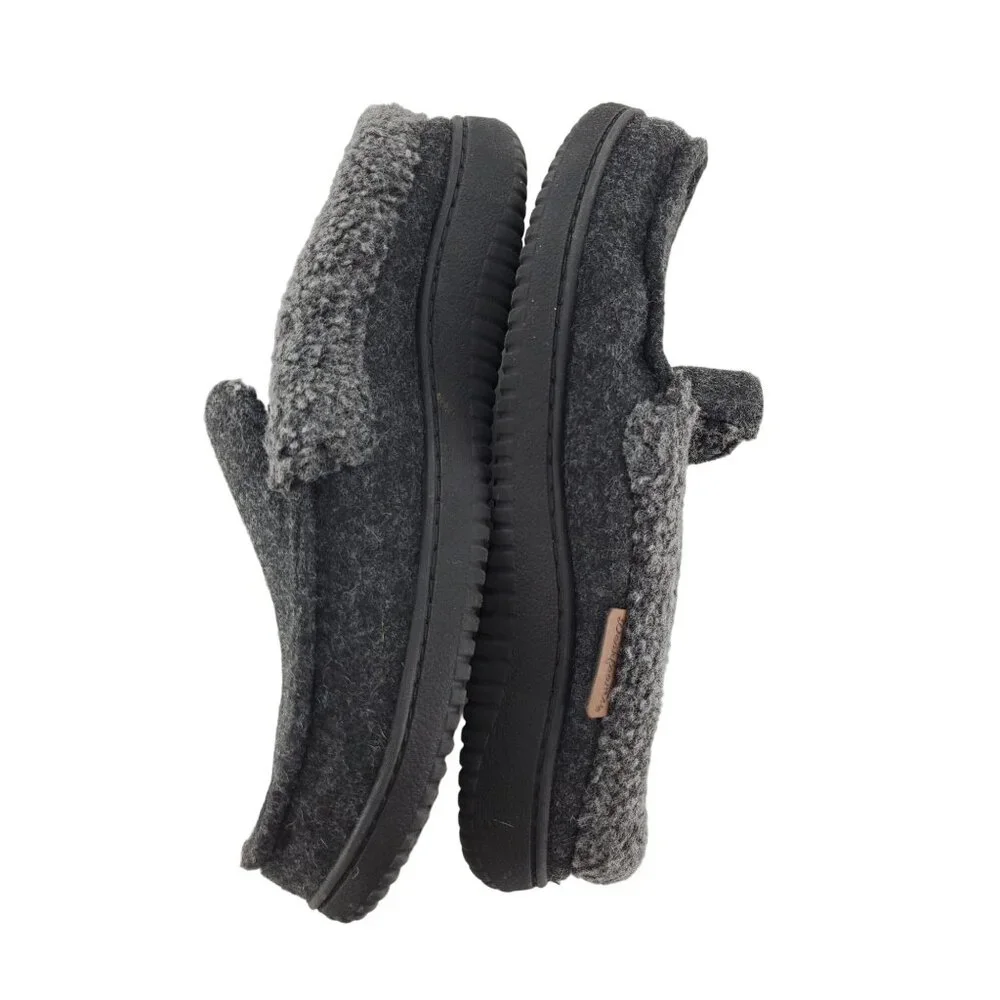 Dearfoams Loafer Slippers Men's 11/12 Indoor Outdoor Leisure House Winter Shoes_8